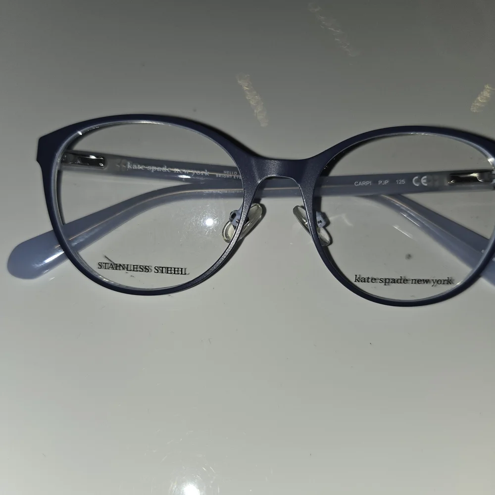 Kate Spade Blue Floral Glasses